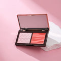 5 Colors Cruelty Free Highlighter Contour Face Makeup Glow Glitter Palette Easy to Wear Blush Powder Forms Plate Custom Labeling