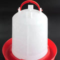 Broiler Farm Breeder Manual Animal Feeders Poultry Waterer Drinker 3kg 6kg 9kg Chicken Feeder