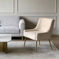 Luxury Modern Velvet Dining Chairs Stainless Steel Legs Solid Wood Frame Contemporary Removable Cover Home Bar Wedding Dining