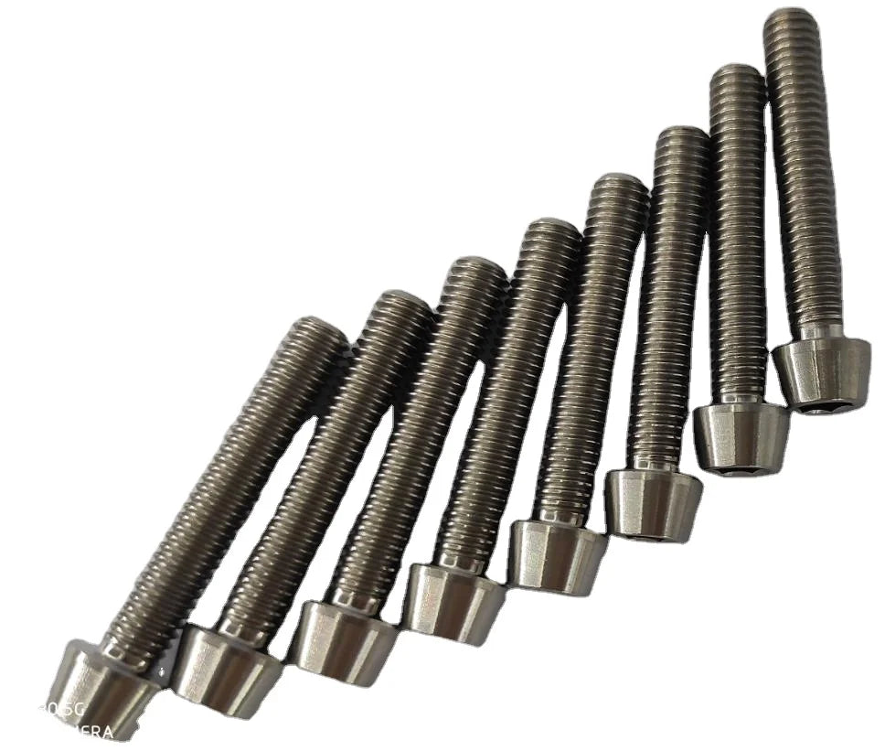 Factory Titanium Hex Socket Head Bolt DIN 912 M6 1.5 Thread