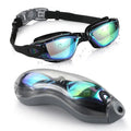 Hot Sale Swim Goggles Swimming Goggles No Leaking Anti Fog UV Protection Triathlon Swim Glasses with Protection Case
