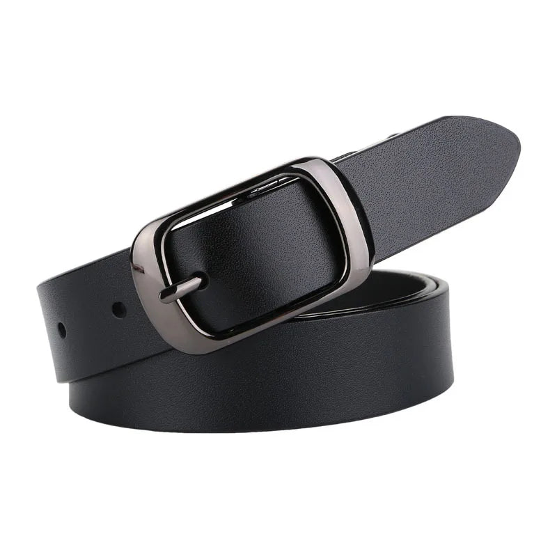 Wholesale Real Leather Belts Jeans Pants Fashion Dress Belt for Women