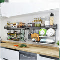 Kitchen Organizer Storage Shelf Plate Rack Large Wall-Mounted Storage Set Organizadores De Cocina Accesoir Kitchenware Storage