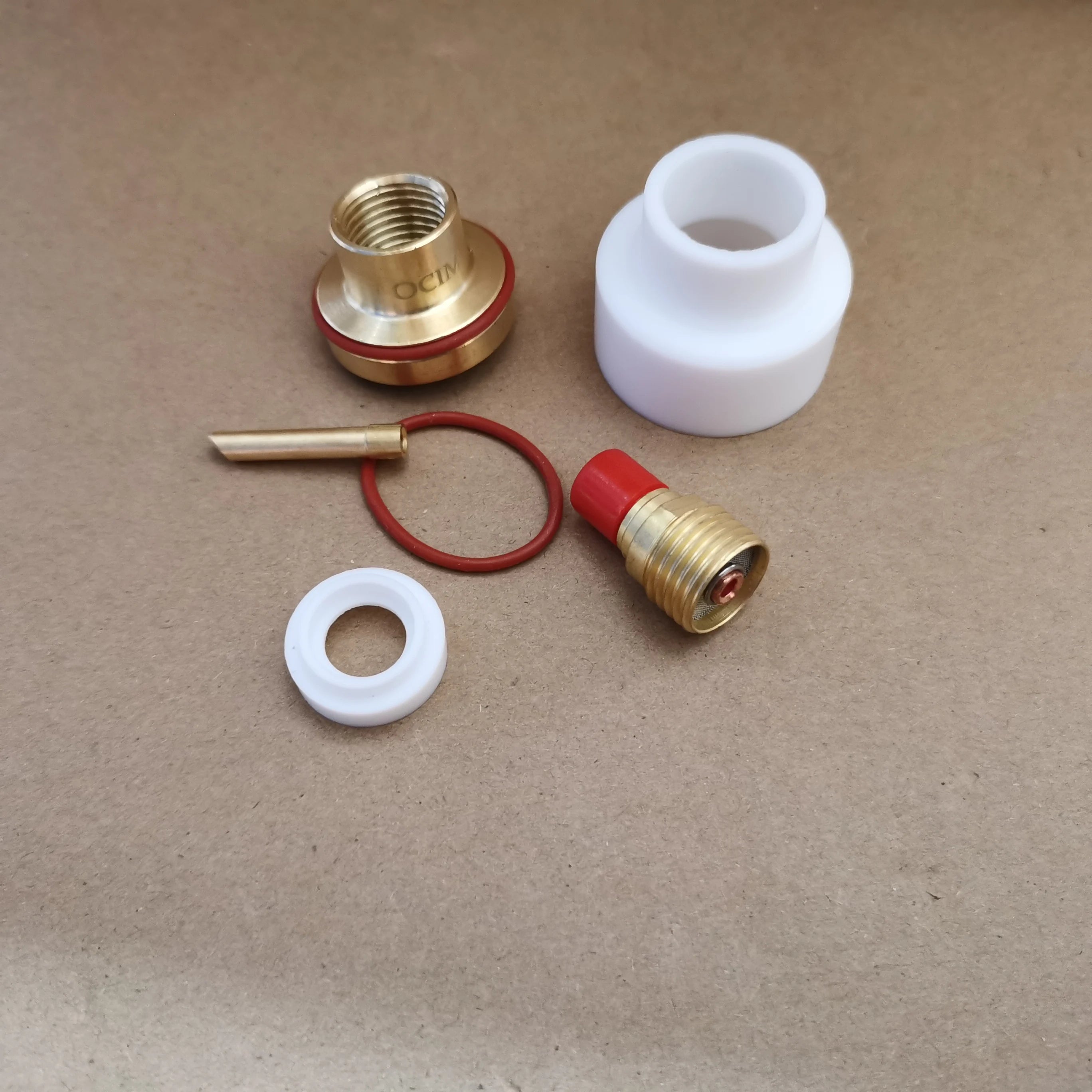 Tetrafluoroethylene Nozzle Kit for WP 17/18/26 Tig Welding Torch