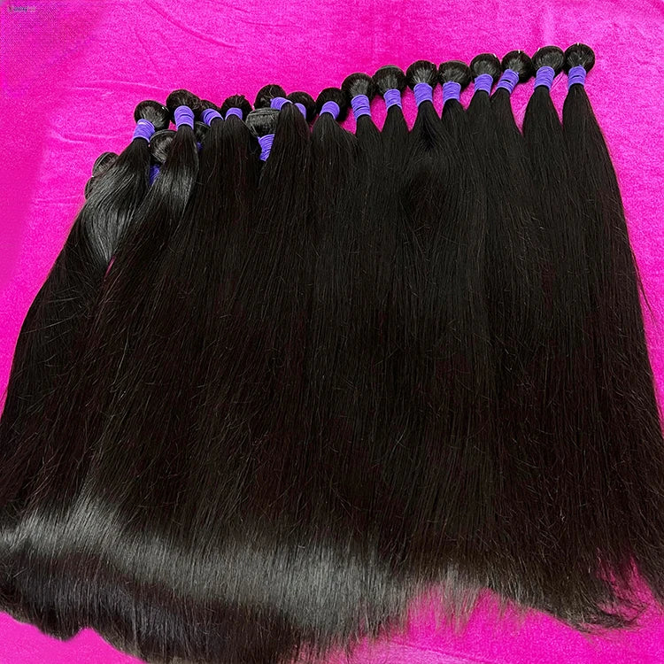 Large Stock Top Quality Wholesale Cambodian Cuticle Aligned Hair Vendors Peruvian Hair Weave Bundle Virgin Raw Human Hair Bundle
