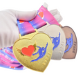 Custom Heart Shape Dubai Grand Competition Rhythmic Gymnastics Medals Metal Sport Gold Silver Bronze Dance Medals Custom logo MegaBDM