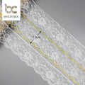 2026 Narrow Non-Elastic Nylon Eyelet Flower Lace Border Trim