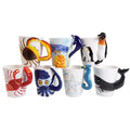 Creative 3D Design Ceramic Coffee Mug Sea Animal Dolphin Hippocampus Crab Lobster Whale Modern Cartoon Design Business Gift Box