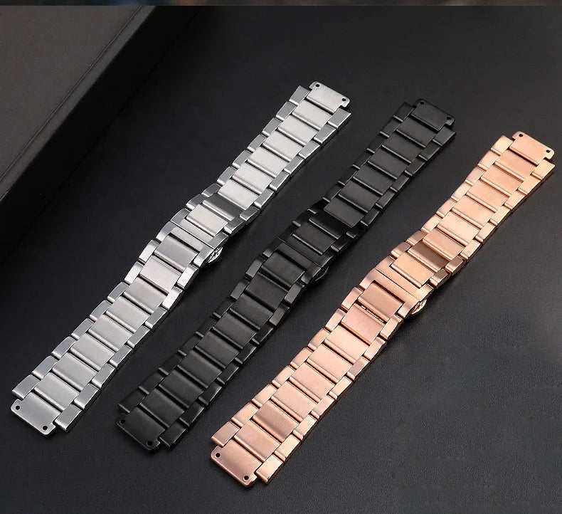 316L Tali Jam Tangan Baja Tahan Karat Padat untuk Hbt 27X19Mm 23X17 21X13 Jam Tangan Lembut Jam Tangan Bang Besar Gelang untu