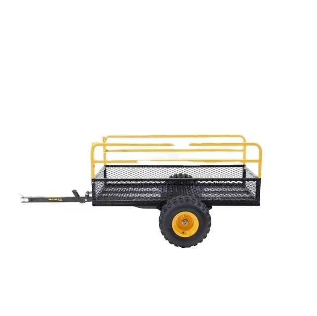 Best Price Multi-Purpose Steel Pull behind ATV Dump Trailer Low MOQ Car Dolly Trailer