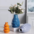 Creative Ceramic Floor Vase for High-End Nordic Modern Home Decor for Wedding & Living Room Flower Arrangements