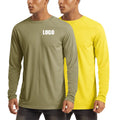 Sun Protection Upf 50 Shirt Men's Running Shirt Breathable Fishing Long Sleeve Oem T-shirt Shirts with Custom logo