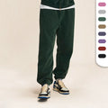 Breathable Winter 360gsm Fleeced Cotton Batik Trackpants With Custom Logo Straight Open Leg Knitted Jogger Pants Sweatpants