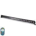 U`King 24*3W RGB LED Bar Stage Lights Aluminum Housing by Remote and DMX LED Strobe Wall Washer Lights