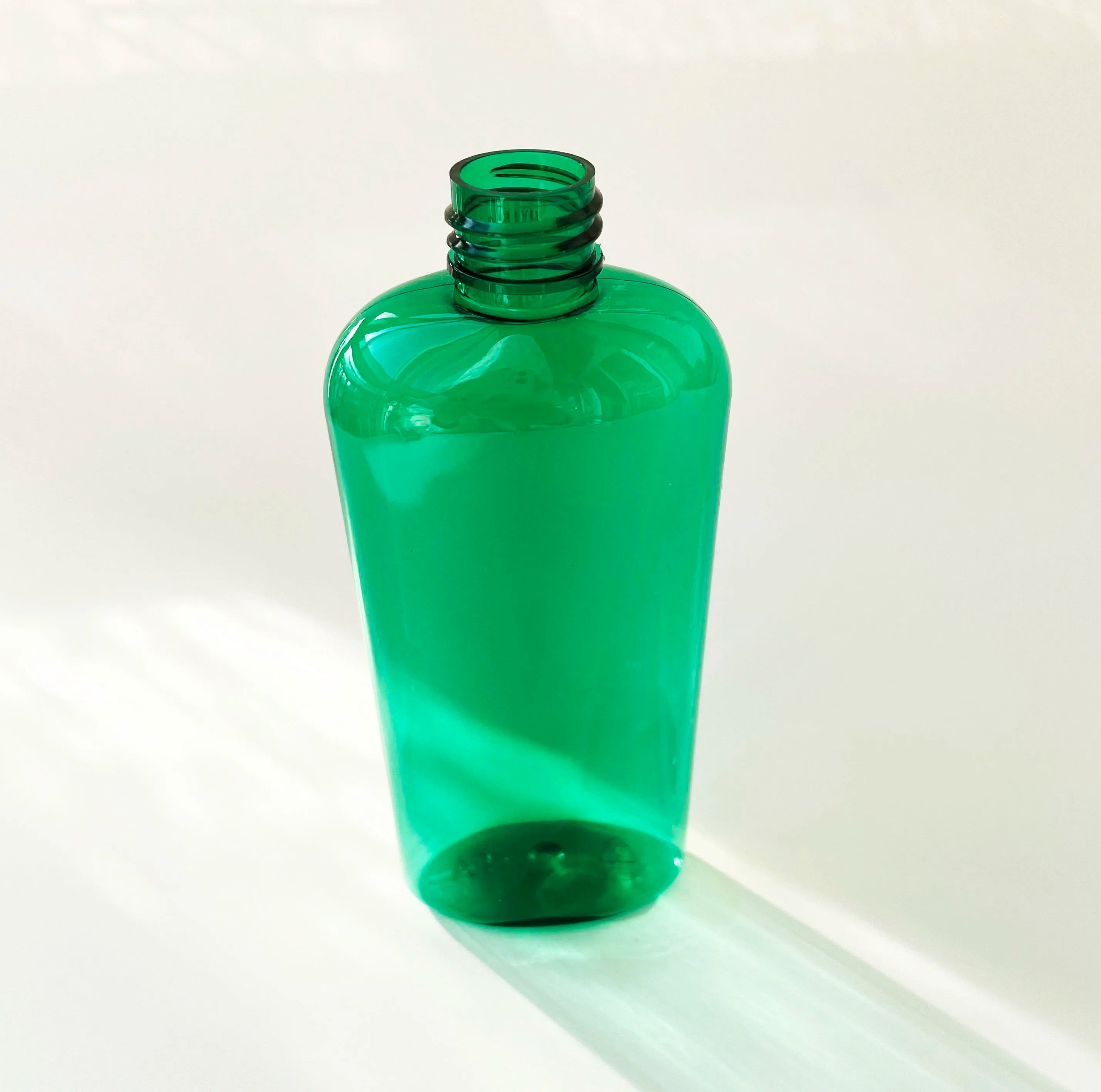 2oz 4oz 8oz 60ml 120ml 250ml PET Plastic Cosmo Oval Reverse Tapered Bottle With 20-410 24-410 Neck Finish