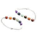 Hight Quality 7 Chakra Healing Reiki Round Gemstone Bead for Girls Jewelry Gift Positive Energy Bracelets
