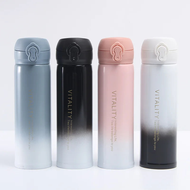FX Factory 500ml Cheaper Price Best Look Bouncing Bottle Color Changing Double Wall Sports Bottle