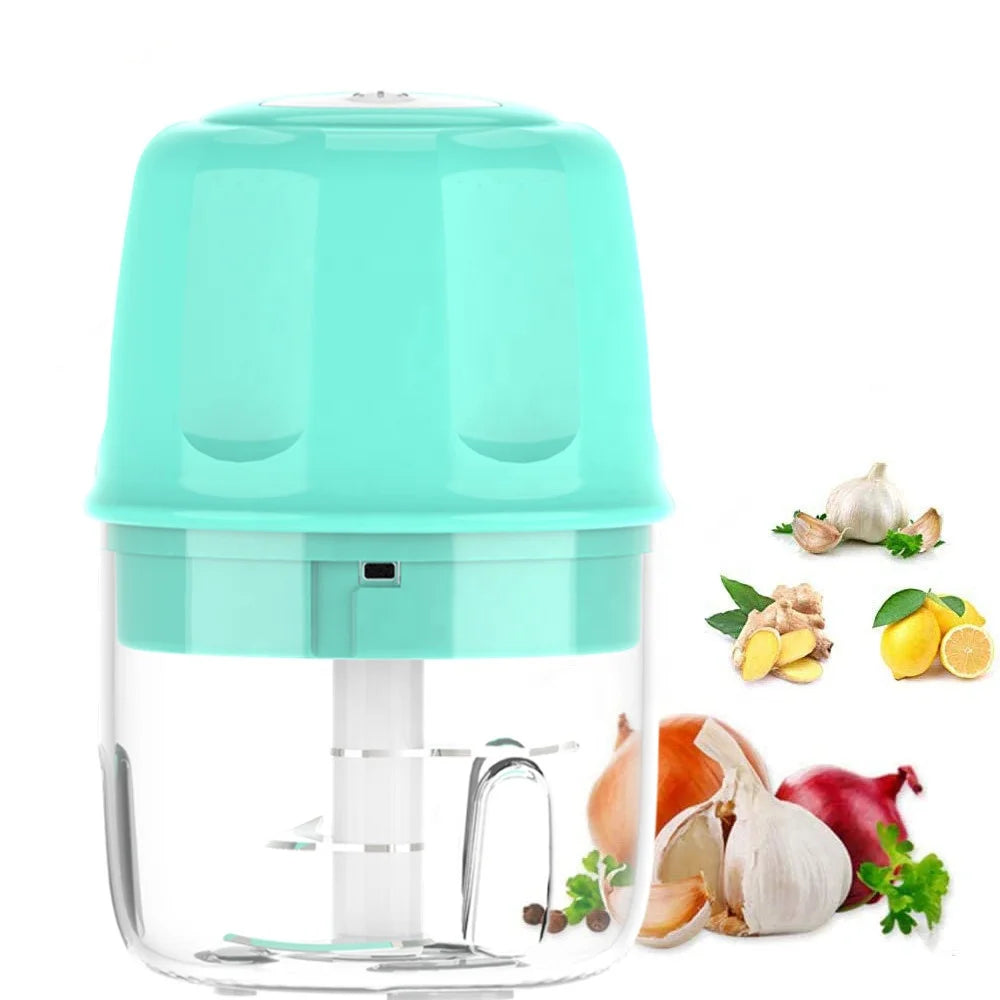 Universal Kitchen Accessories USB Charging 250ml Mini Food Blender Chopper