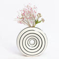 Ins Nordic Style Interior Decorative Accessories Living Room Flower Arrangement Creative Ceramic Vase