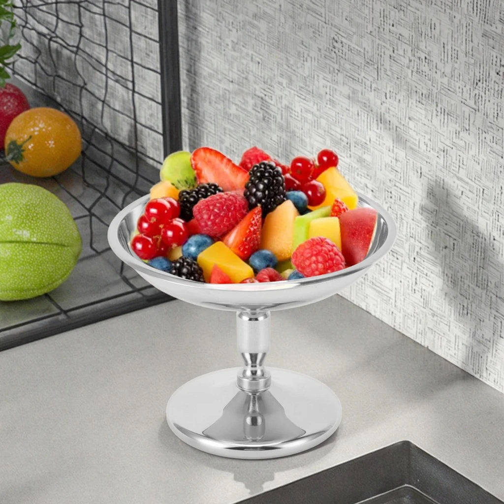 Modern Disposable Round Yogurt & Pudding Cups Polished Metal & Steel Washers Serving Water Snacks Ice Cream Fruits Cup