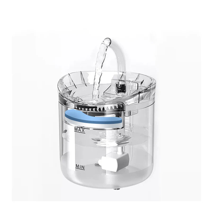 Dog Water Fountain Intelligent Sensor 2L Automatic Pet Drinking Fountain Dispenser with Pump Filter for Dogs Water Fountain Cat