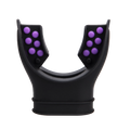 Professional China Manufacture Cheap Snorkel Accessories Colorful Sport Safety Silicone scuba Mouthpiece for Diving