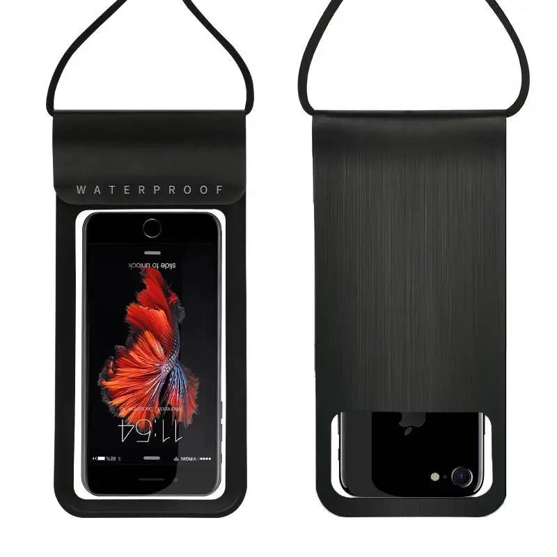 Hot Selling Popular Universal Waterproof Phone Pouch 5.0-7.5 Inch TPU Waterproof Mobile Phone Bag and Cases With Hanging Strap