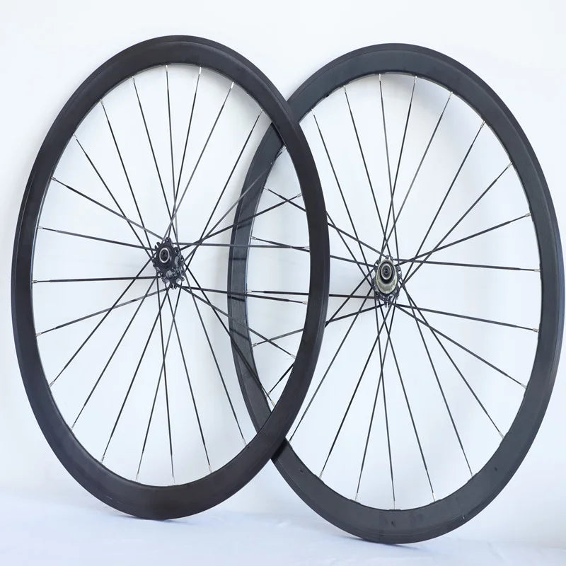 OEM/ODM 700C Aluminum Alloy Bicycle Wheelset with 30mm Clincher Rim Factory Made in China Disc Brake Road Wheelset