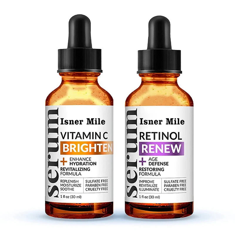 Whitening Vegan Anti Aging Serum 30ml Vitamin C Hyaluronic Acid Serum