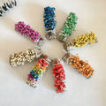 7 Chakra Dried Babysbreath Flower With White Sage Smudge Sticks for Cleansing House Negative Energy Sage Bundles With Floral