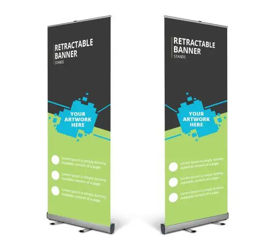 Custom Printing Roll up Banner Portable Roll up Retractable Banner