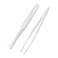 93308 ESD Tweezers White Color PPS Carbon Fiber Anti-static Heat Resistant Plastic Tweezers