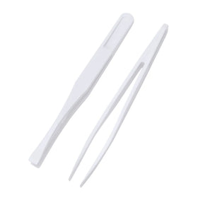 93308 ESD Tweezers White Color PPS Carbon Fiber Anti-static Heat Resistant Plastic Tweezers