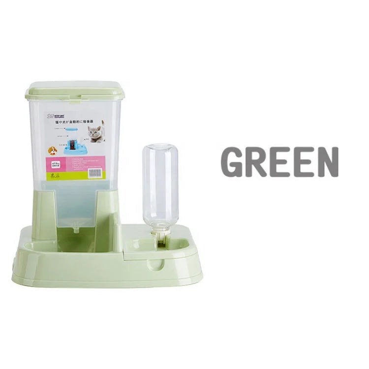 Dog Automatic Feeder Drinker and Water Machine Products Automatic Integrated Food and Water Products for Dogs and Cats
