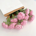 Wholesale Multi-Color Handmade Crochet Rose Patches for Valentine's Day Home and Hotel Decoration Fashionable Lace Design