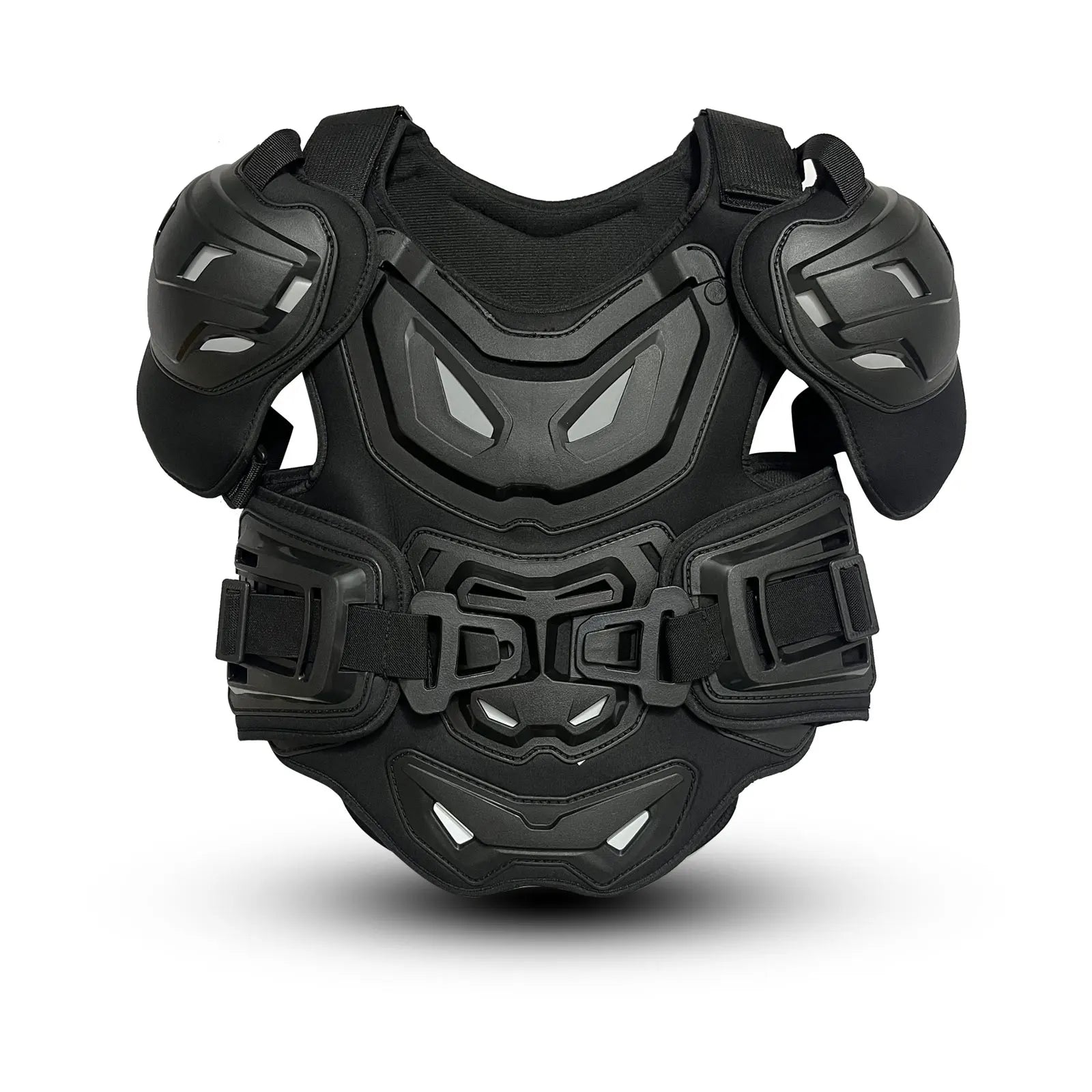 OEM Customised Black White One Size Motorcycle Off-Road Riding Chest Back Protector Body Armor Vest Jacket