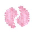 Best Selling Rose Quartz Eye Mask Private Label Pink Crystal Jade Eye Face Mask