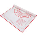 60*40CM Double-Sided Non-Stick Anti-Static Reusable Eco-Friendly Silicone Rolling Dough Mat Baking Pad Sheet Baking Pastry Tools