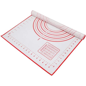 60*40CM Double-Sided Non-Stick Anti-Static Reusable Eco-Friendly Silicone Rolling Dough Mat Baking Pad Sheet Baking Pastry Tools