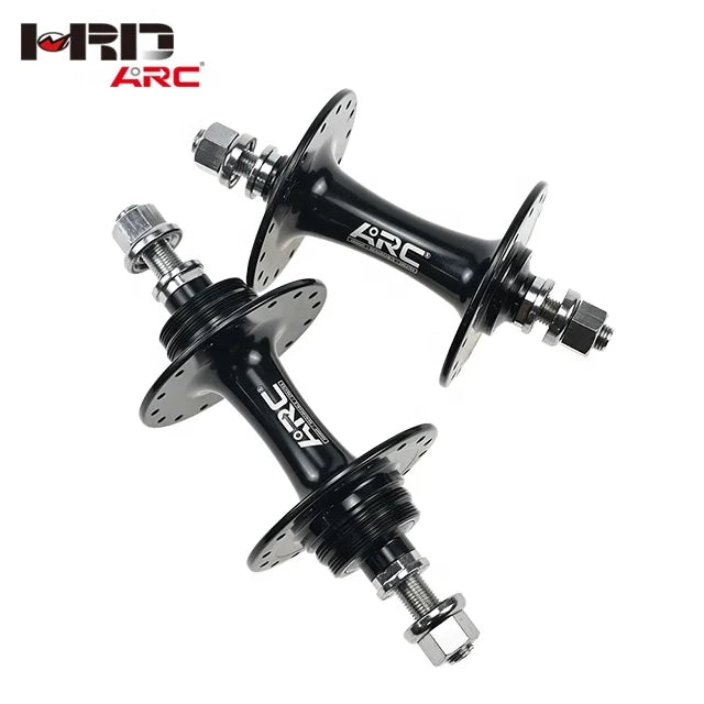 GT-008F/R 2 Bearings 100mm 120mm High Quality Aluminum Black Fixed / Fixed Bike Hubsets 32 Hole Bicycle Hubs Fixed Gear Bike Hub