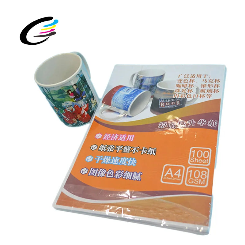 FCOLOR Factory Price Quick Drying A4 Sublimation Paper Heat Transfer Printing 8.5x11 11x17 13x19
