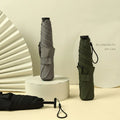 Japanese ultra Light Carbon Fiber Three Fold Umbrella Custom logo Pencil Umbrella Anti Ultraviolet Sun Umbrella