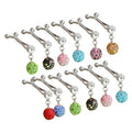 Wholesale Fashion Colourful Safety Diamond Hijab Scarf Clip Pins Muslim Hijab Accessories Made Plastic Weddings Parties Gifts