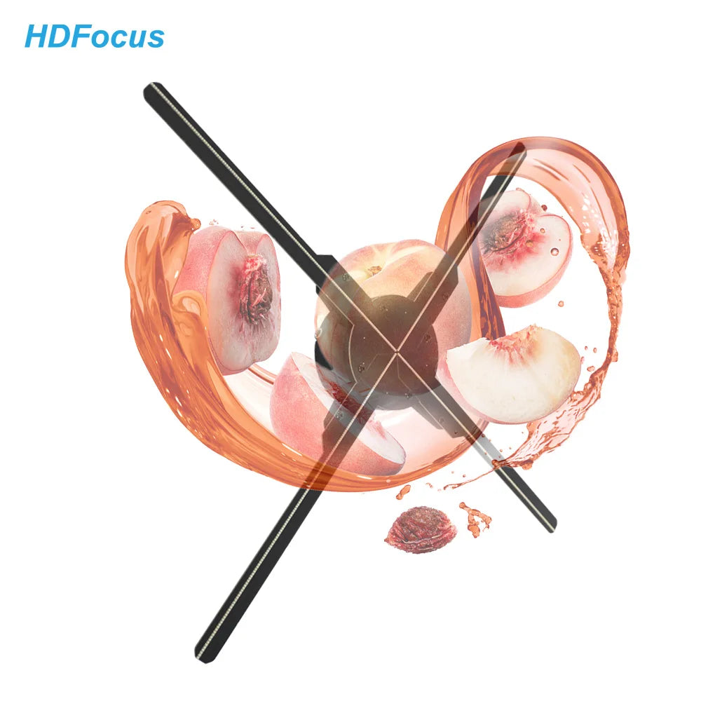 52cm 3d Hologram Display Fan Hd Resolution Advertisement 3d Holographic Projector Fan 16gb Card Hologram 3d Fan