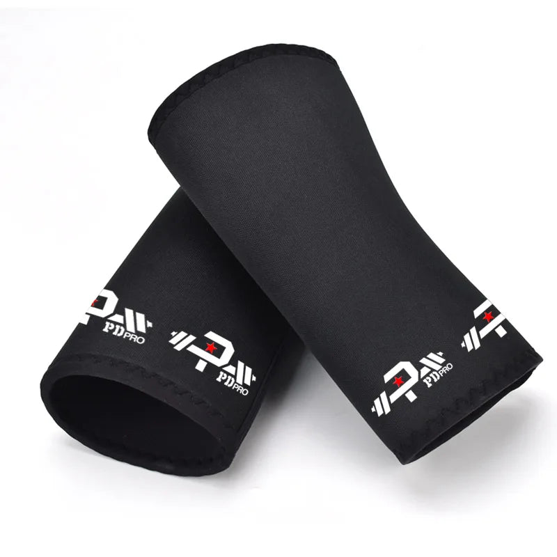 PD Custom Logo Neoprene Knee Sleeve 7mm Elastic Protection for Gym Fitness Sport Knee Pads-OEM Model Number Palm