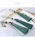 Wholesale Pendant Small Tassel for Bookmark Hanging Spike Tassel Fringe for Bag Decoration Long Silk Tassel Polyester Ladies