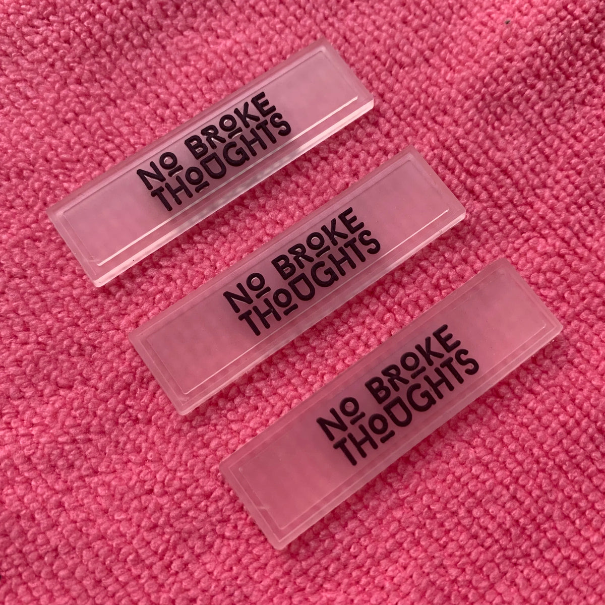 Waterproof Sewing on Transparent Rubber Label for Swimwearembossed logo PVC Clothing Label for Bikini MegaBDM