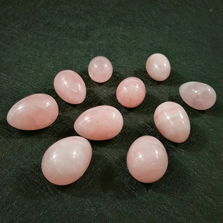 DIY Wholesale Rose Quartz Yoni Eggs Birthstone for Sale Jade Eggs