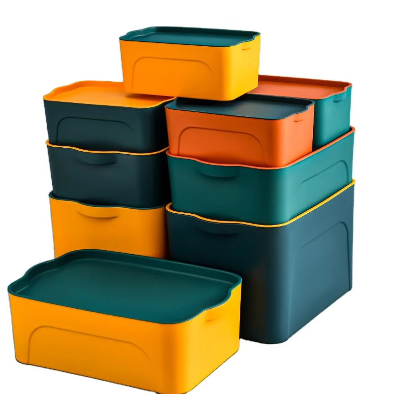 Household Wholesale Standard Eco-Friendly Plastic Transparent Plastic Clear Storage Box
