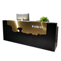 XINJI Simple Modern Clothing Store Cash Register Checkout Counters Studio Company Reception Desk Beauty Salon Store Bar Counter